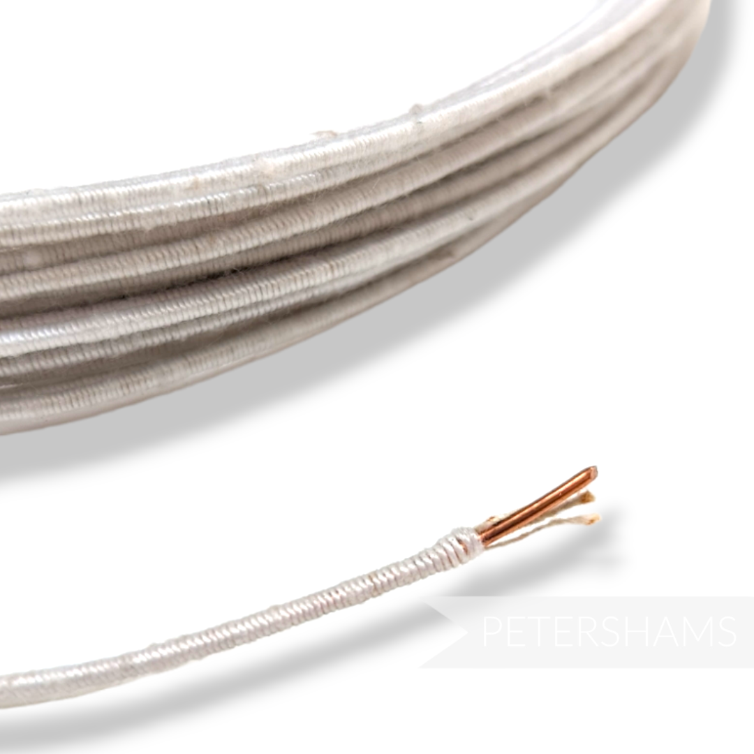 Budget 1mm Cotton Covered Millinery Wire - 10m Reel