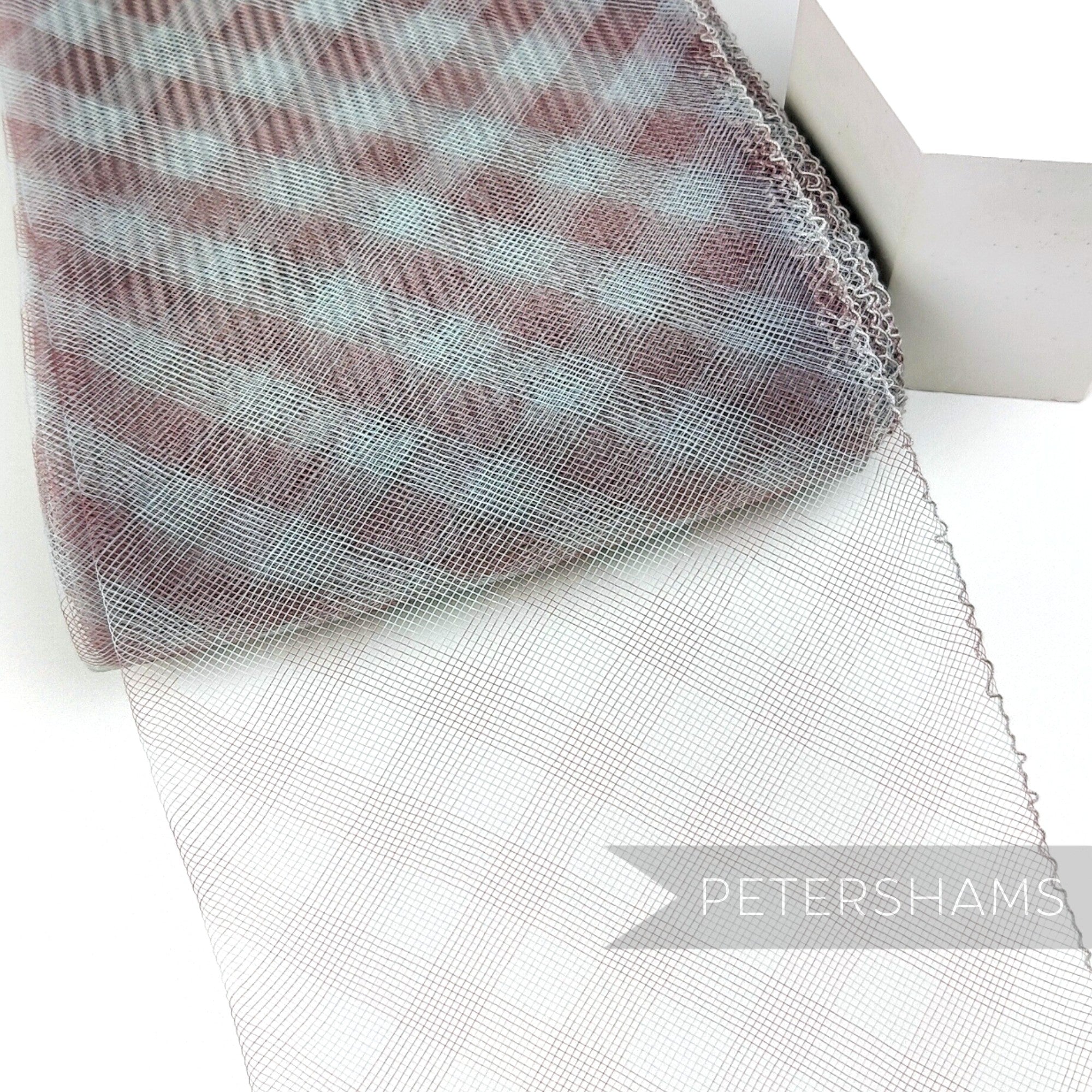 Petite Checker Pattern 15cm (6 inch) Wide Crinoline - 1m