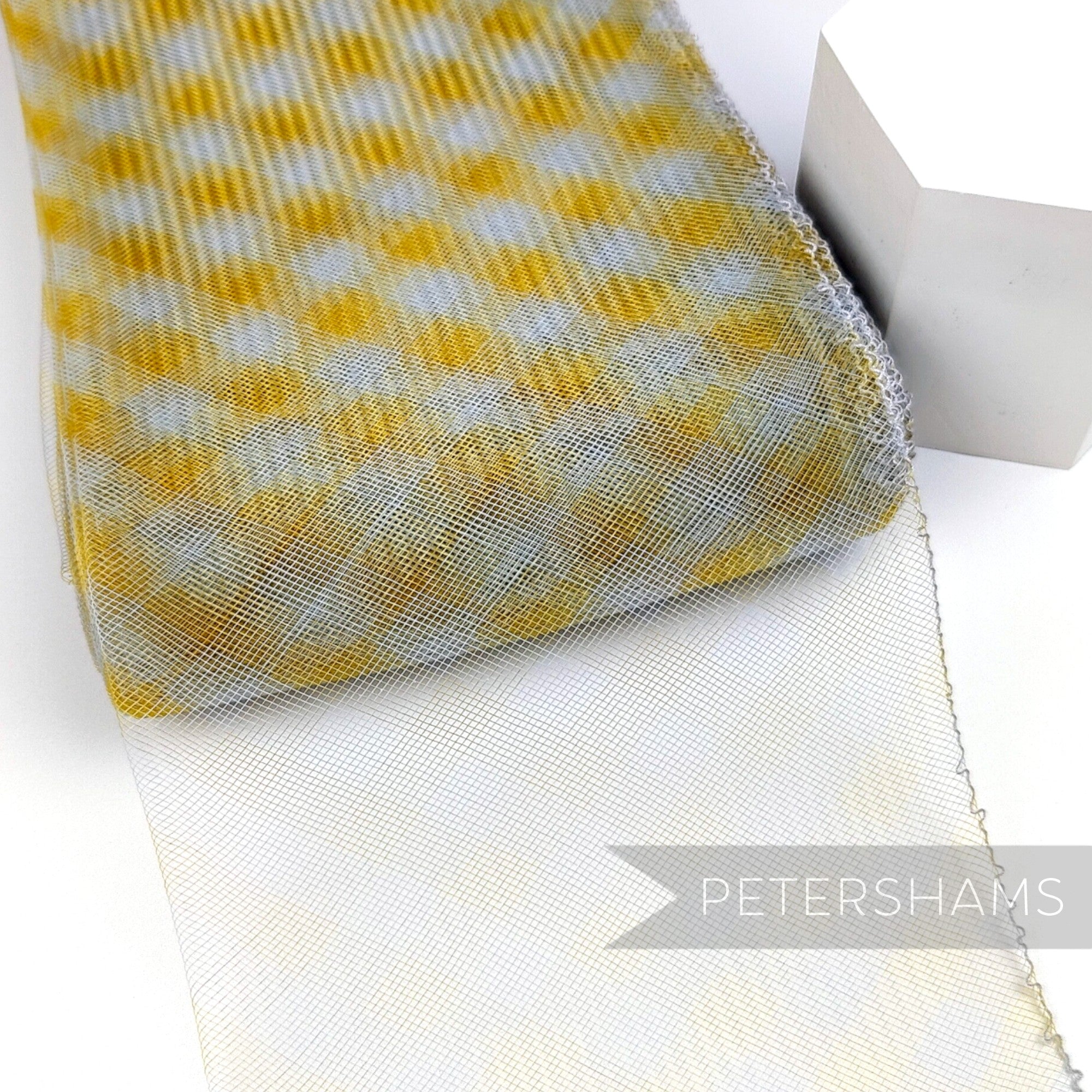 Petite Checker Pattern 15cm (6 inch) Wide Crinoline - 1m