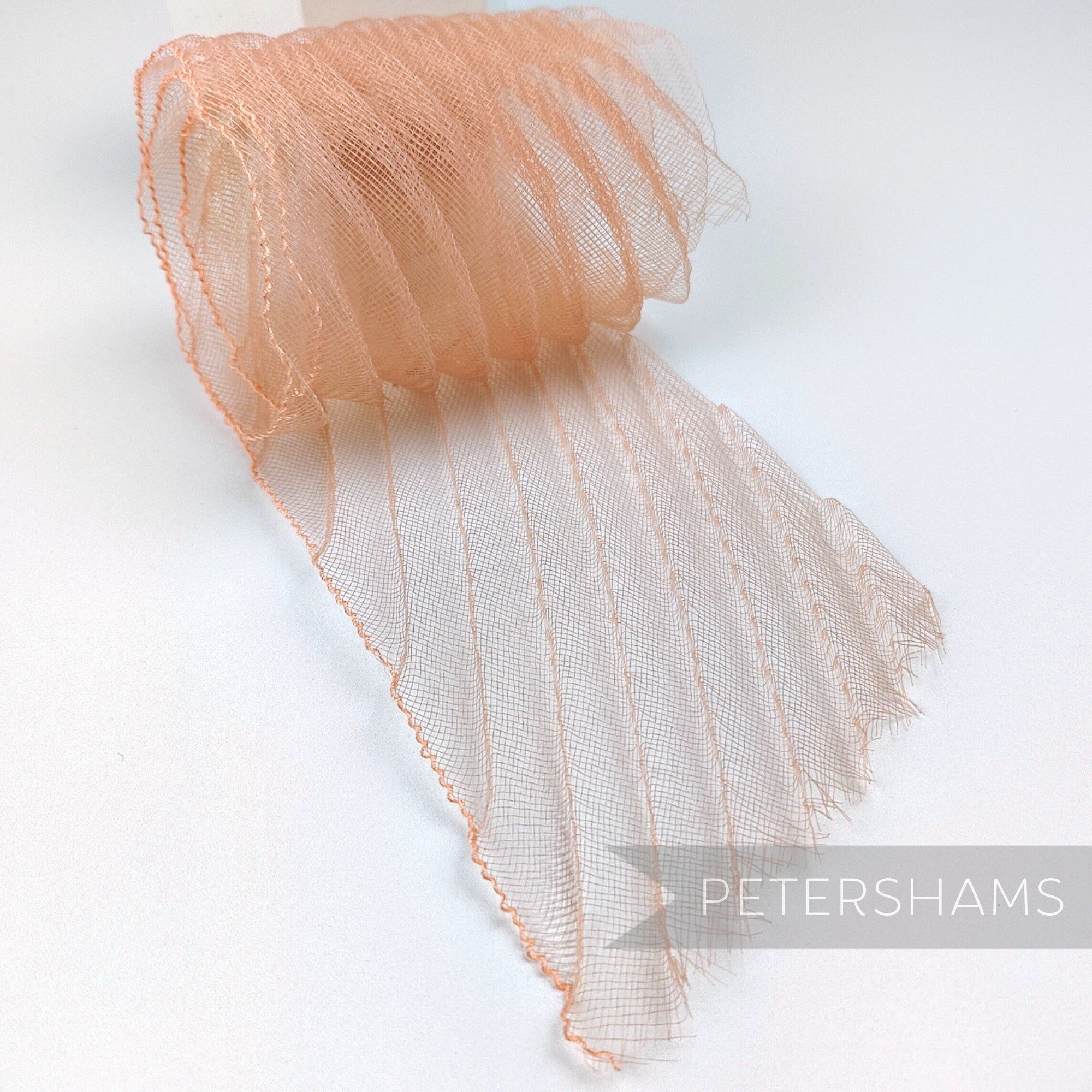 Diagonal Pleated Crin Strip