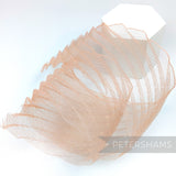 Diagonal Pleated Crin Strip