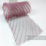 Diagonal Pleated Crin Strip