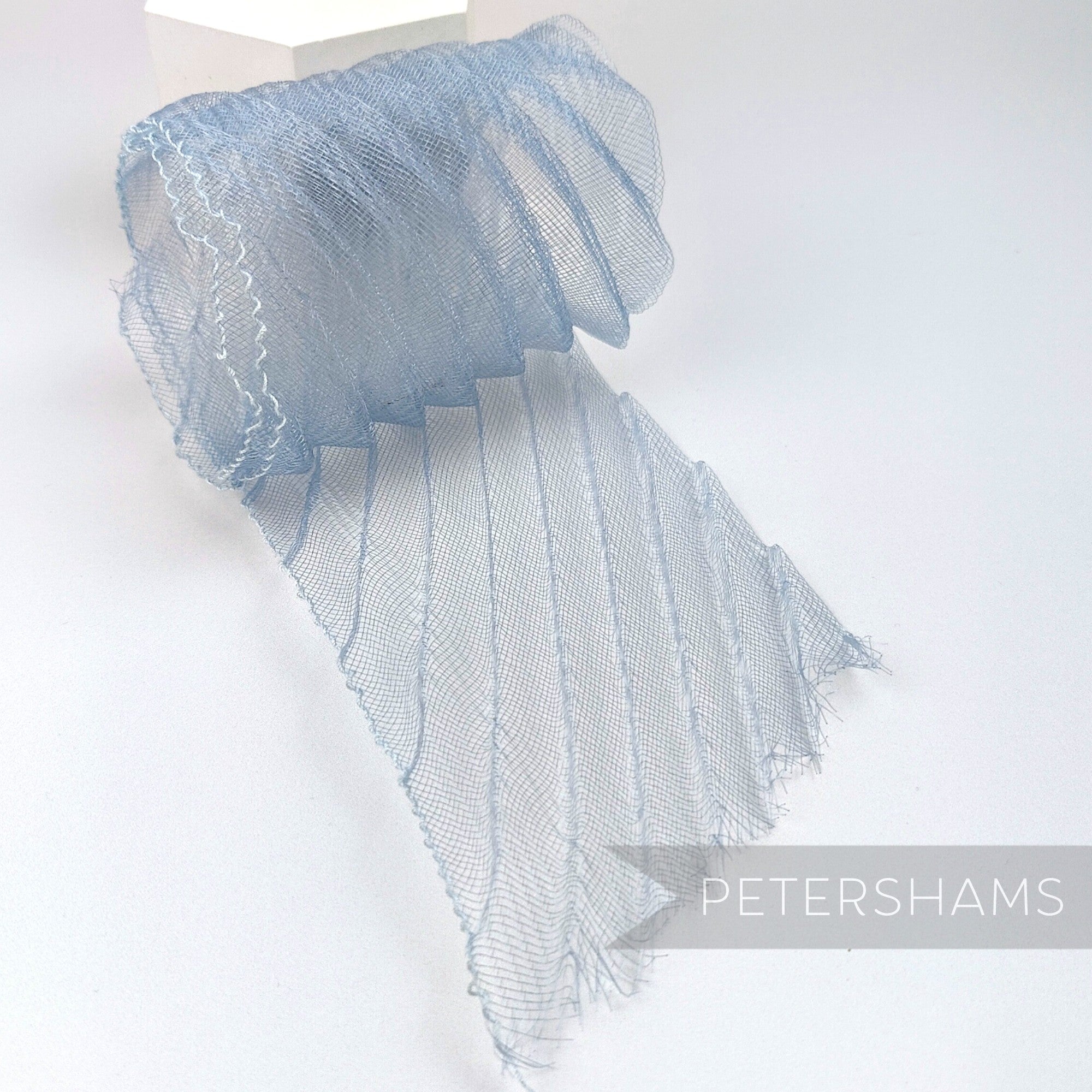 Diagonal Pleated Crin Strip