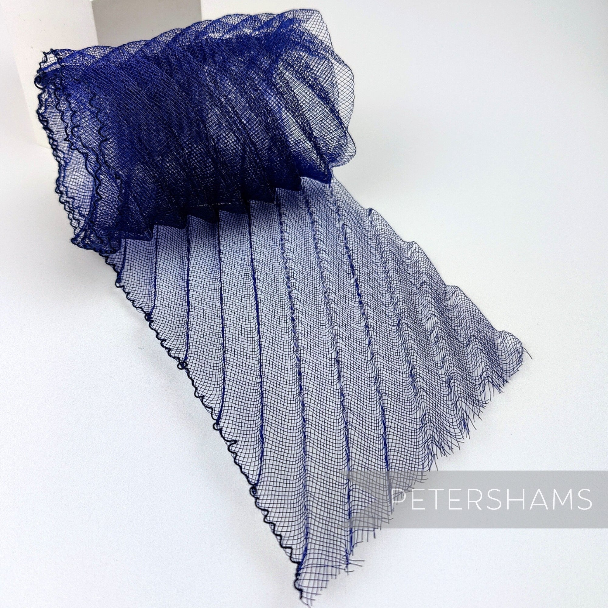 Diagonal Pleated Crin Strip