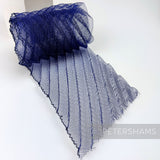 Diagonal Pleated Crin Strip