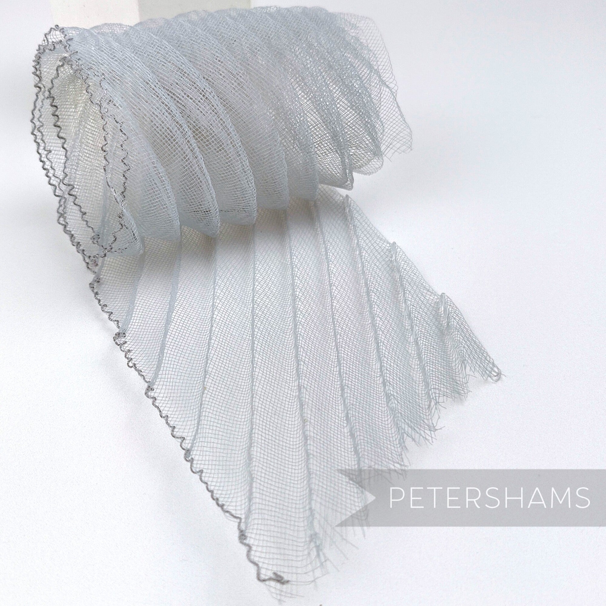 Diagonal Pleated Crin Strip