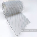 Diagonal Pleated Crin Strip