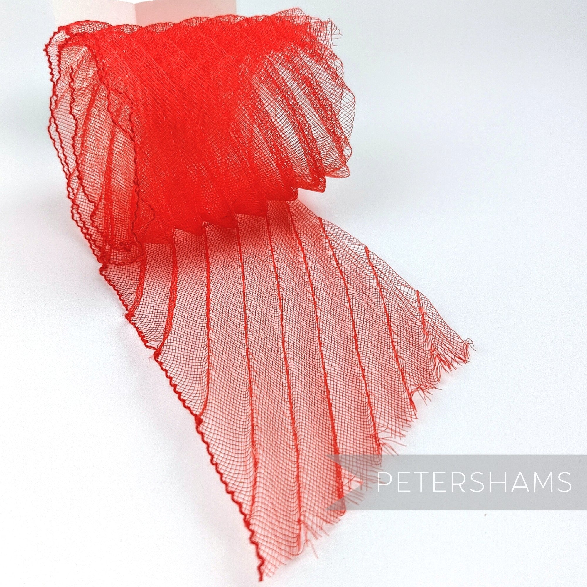 Diagonal Pleated Crin Strip