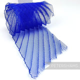 Diagonal Pleated Crin Strip