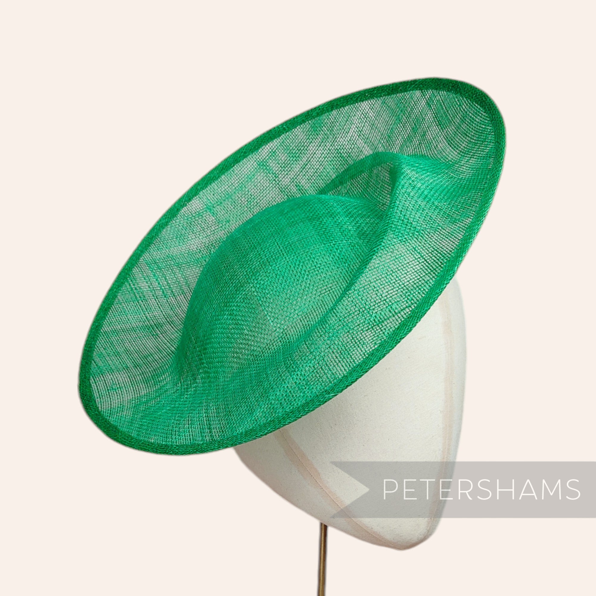 'Cindy' Sinamay Orbital Pleat Fascinator Hat Base