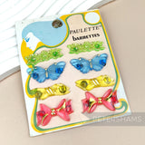 'Paulette' Vintage 1960/70's Super Cute Barrettes - Card of 8