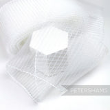 15cm (6 inch) Wide Translucent Pleated Crinoline - 1m