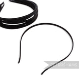 5mm Satin Covered Metal Headbands