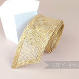 Metallic Lurex 5cm Wide Sinamay Ribbon Trim