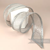 Metallic Lurex 5cm Wide Sinamay Ribbon Trim