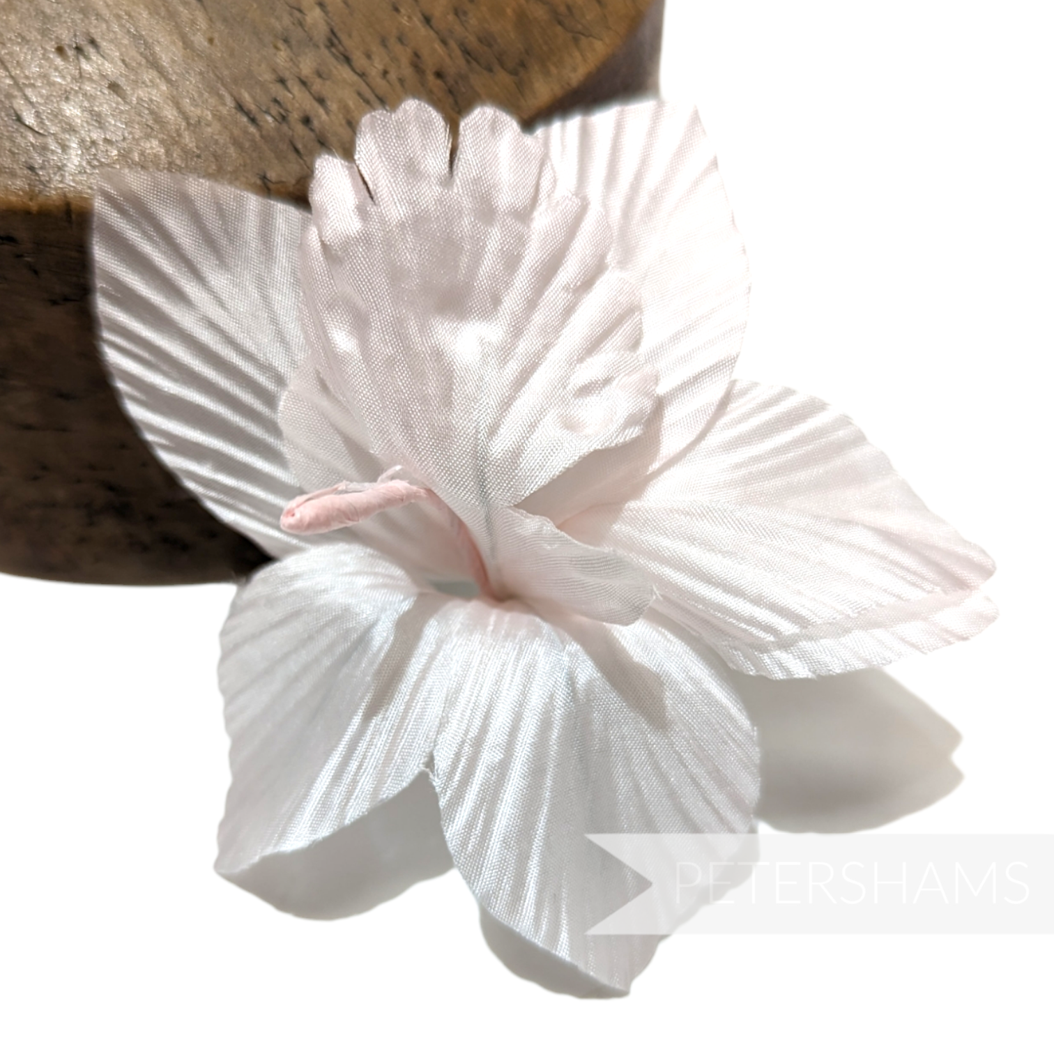 'Coco' Silk Orchid Millinery Flower Hat Mount