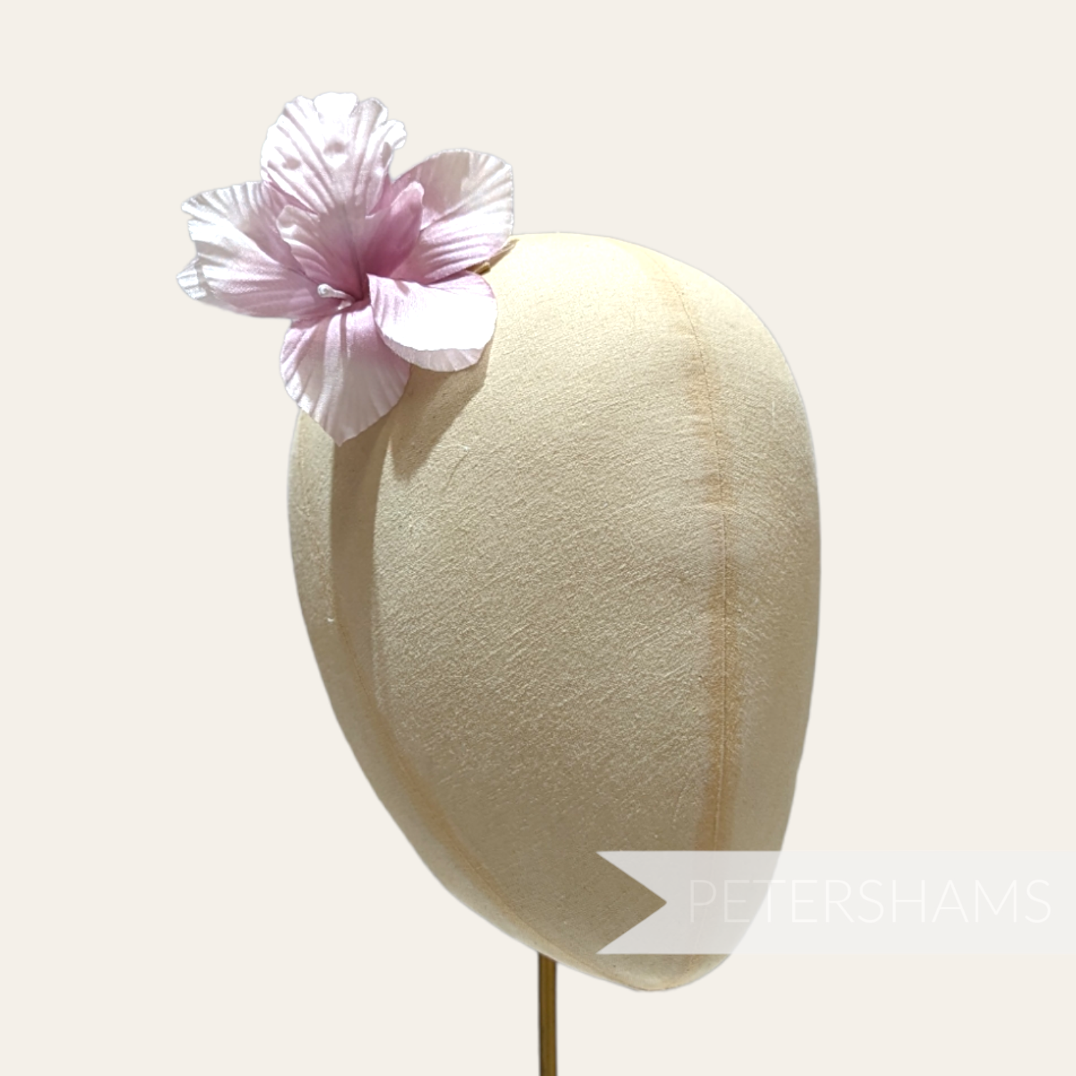 'Coco' Silk Orchid Millinery Flower Hat Mount