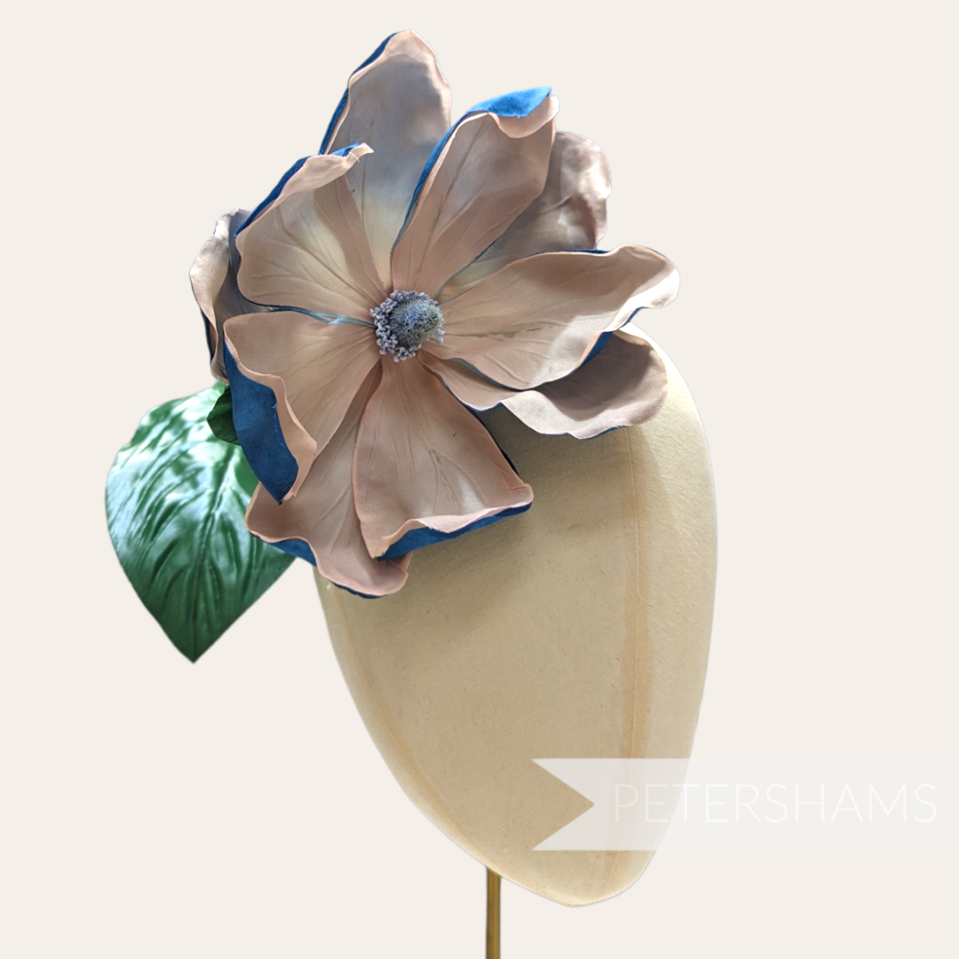 'Celeste' Vintage 1980's Large Double Petal Magnolia Flower