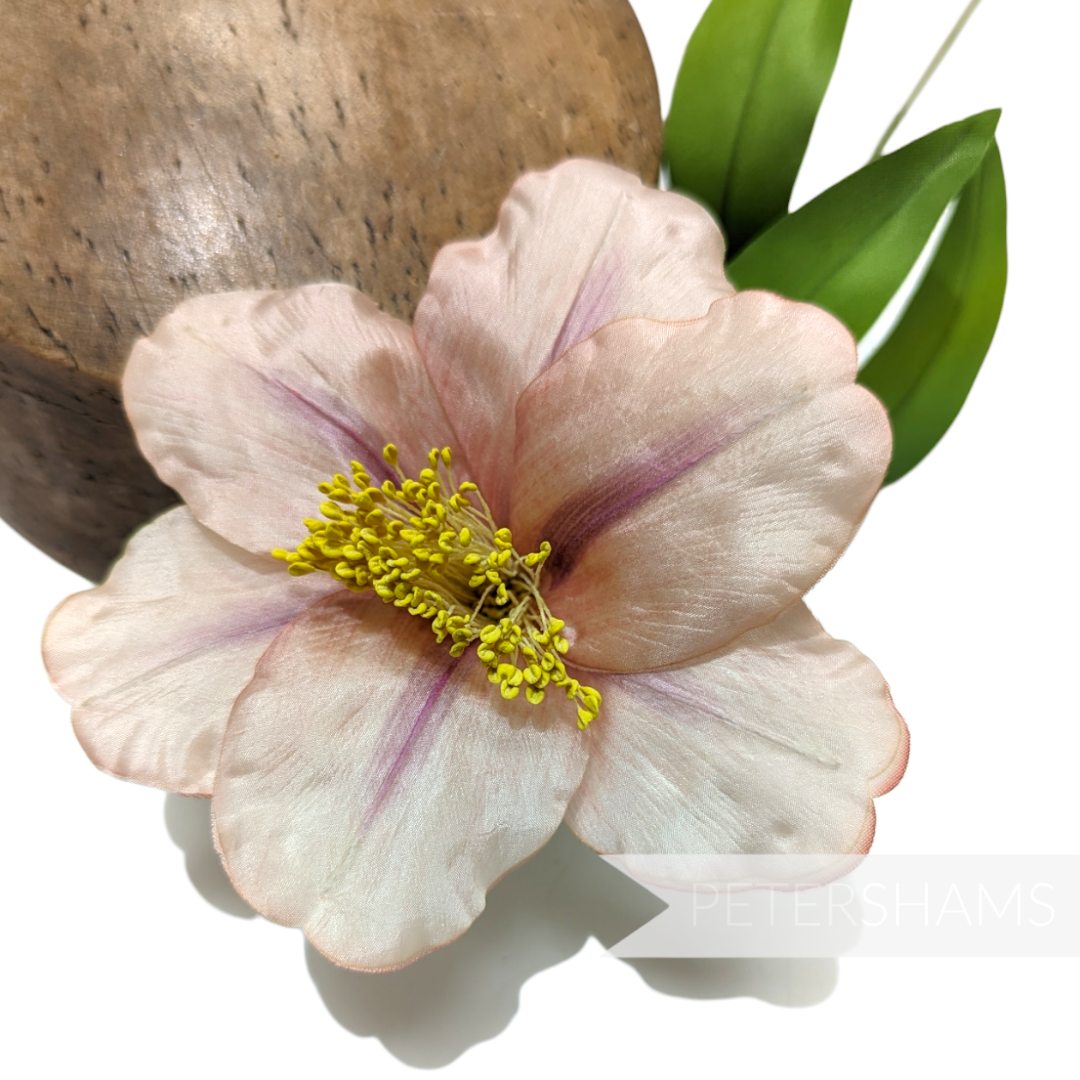 'Stevie' 1950's German Silk Hibiscus Millinery Flower