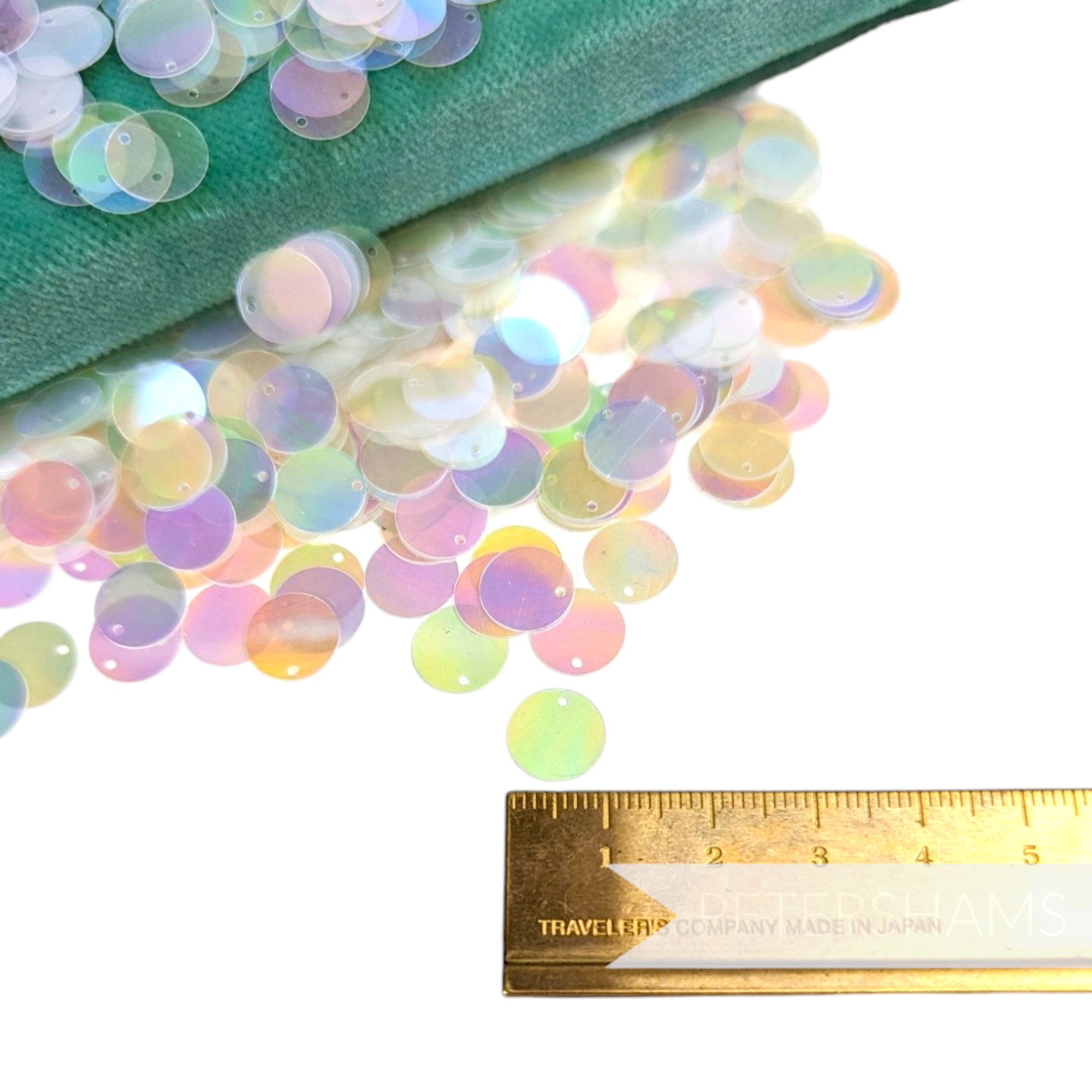 Vintage 1950s/60s Sequins - 10mm Circles