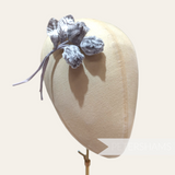 'Frankie' Velvet Triple Bud Stem Millinery Mount