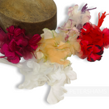 'Phoebe' Silk & Organza Hydrangea Millinery Flower Mount