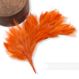 Large Stripped Hackle Wired Feather Hat Mount