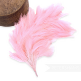 Large Stripped Hackle Wired Feather Hat Mount