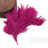 Large Stripped Hackle Wired Feather Hat Mount