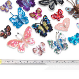 Lucky Dip Mega Assorted Sequin Butterfly Motifs - Pack of 20