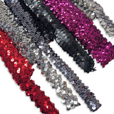 SALE SPECIAL - Super Dupa' Spangle Sparkle Wide Vintage Sequin Trim Pack - 5m