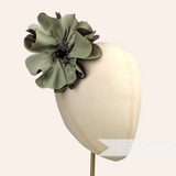 'Camille' Large 14cm Silk Poppy Millinery Flower Mount