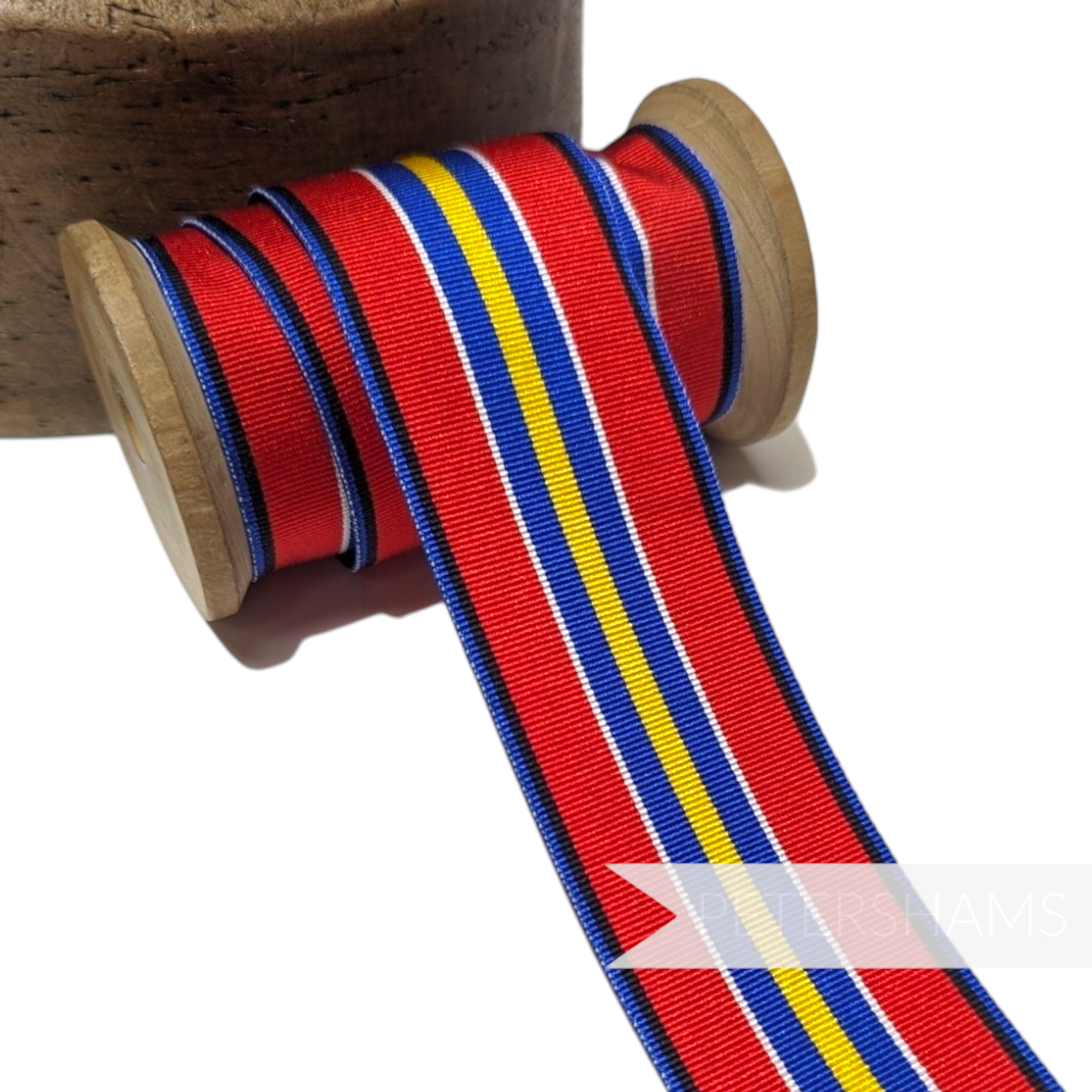 40mm Striped Grosgrain Ribbon