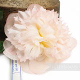 'Kimmie' 13cm Vintage German 1950/70's Wired Peony Flower