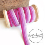 15mm No.3 Gradient Effect Millinery Petersham Hat Ribbon - 1m