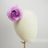 'Wendy' Camellia Silk Flower Millinery Hat Mount