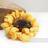 'Tonya' Silk Sunflower Millinery Flower Hat Mount