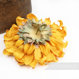 'Tonya' Silk Sunflower Millinery Flower Hat Mount