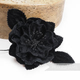 'Alice' Vintage Velvet Millinery Flower Hat Mount