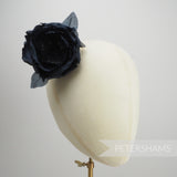 'Rhonda' Frilly Silk Millinery Flower Hat Mount