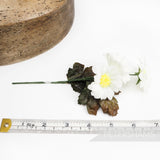 'Terri' Vintage Daisy Wired Flower Millinery Mount