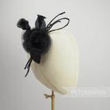 'Cynthia' Silk and Organza Flower Blossom Millinery Hat Mount