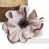 'Camille' Large 14cm Silk Poppy Millinery Flower Mount