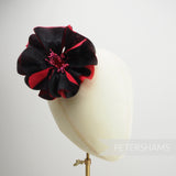 'Camille' Large 14cm Silk Poppy Millinery Flower Mount