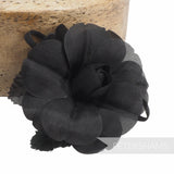 'Norma' Petite 8cm Silk Rose Millinery Flower Hat Mount