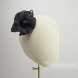 'Norma' Petite 8cm Silk Rose Millinery Flower Hat Mount