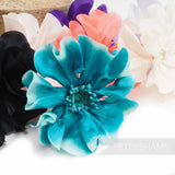 'Ophelia' Silk Poppy Millinery Flower Hat Mount