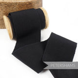 Cotton 55mm Millinery Petersham Hat Ribbon