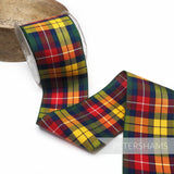 75mm Vintage Berisfords Scottish Tartan Woven Edge Ribbon