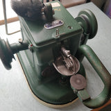 Strobel & Sohne KL72 Vintage Industrial Fur & Leather Sewing Machine + Table + Tons of Spares!